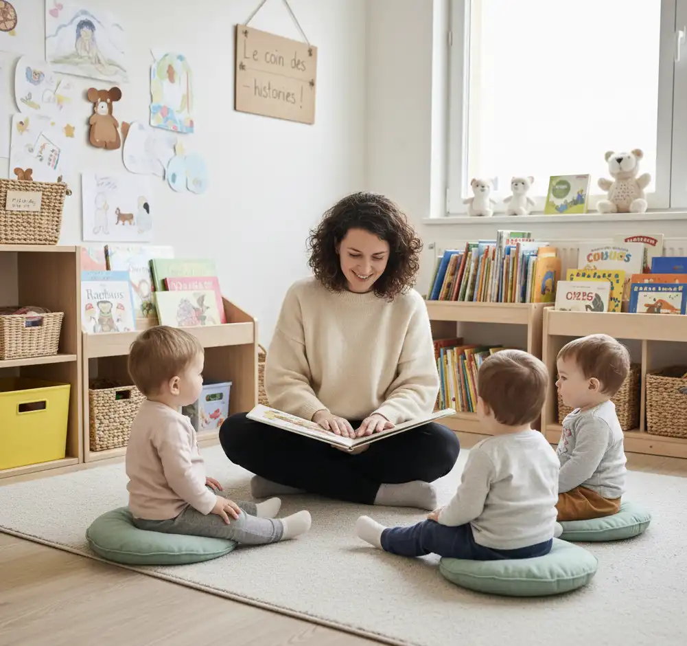 Atelier-Lecture Chez La Petite Crèche