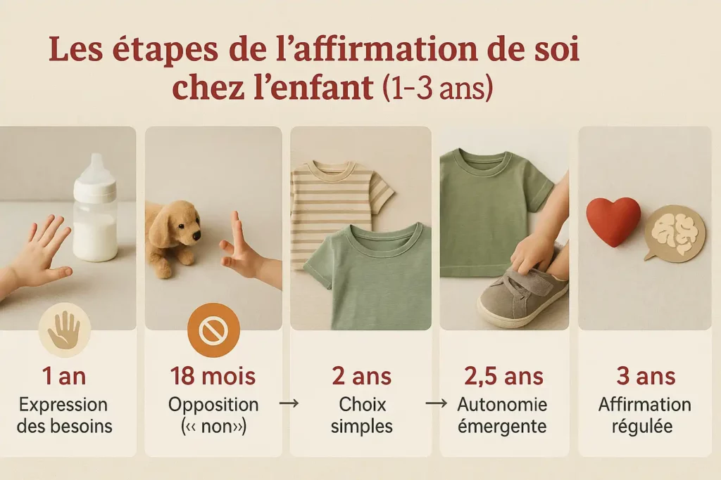 “Infographie développement autonomie enfant 2 ans”