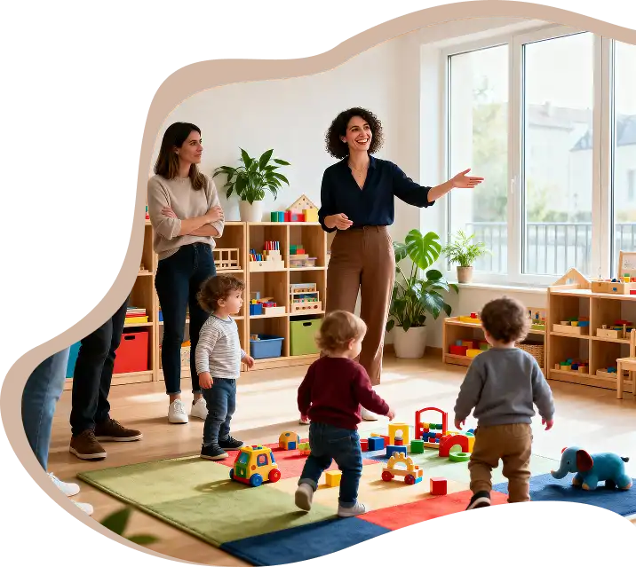 environnement serein en micro-crèche PACA La Petite Crèche