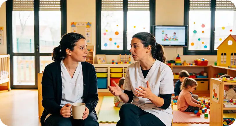 Equipe petite enfance La Petite Crèche PACA