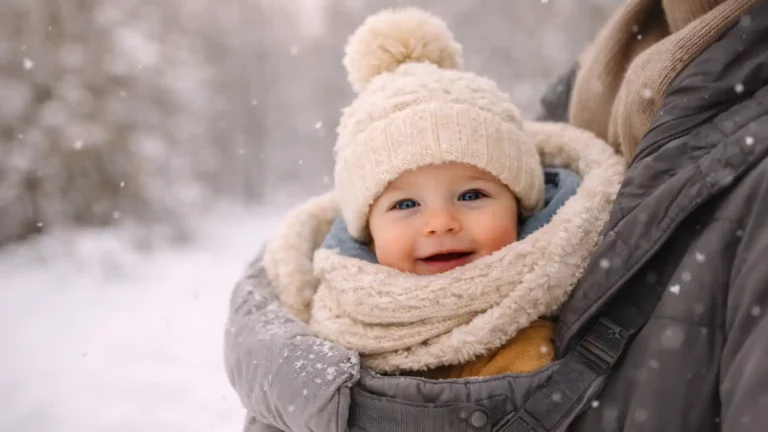 Sortir bébé quand il fait froid en toute sécurité