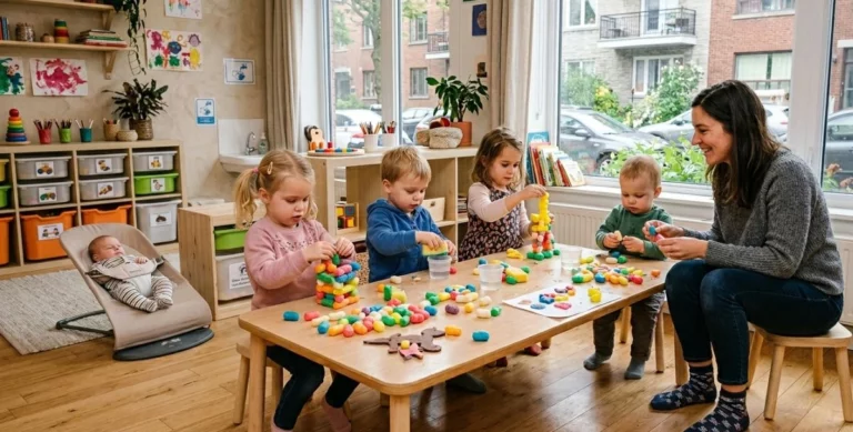Atelier playmais à la Petite Crèche d'éguilles (1)