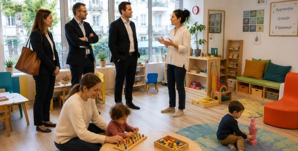 Visite crèche pour berceau entreprise à PACA (1)