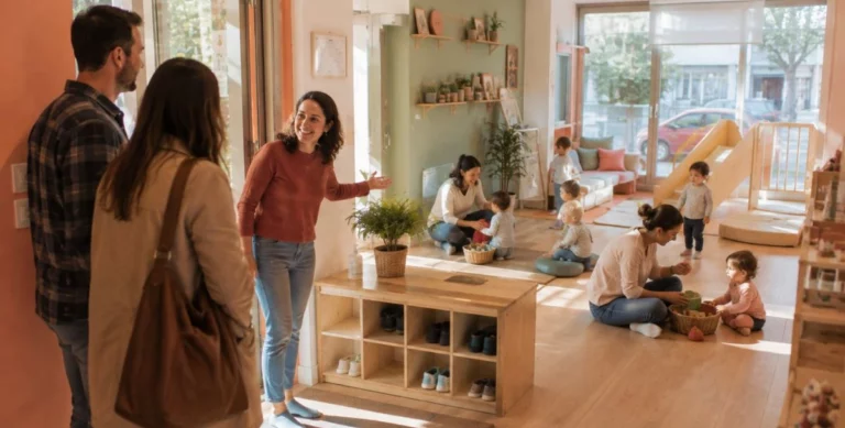 Visite La Petite Crèche à Avignon Sud